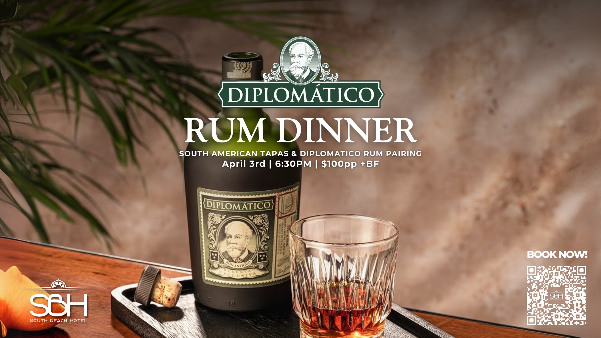 Diplomático Rum Dinner at SBH 🥃