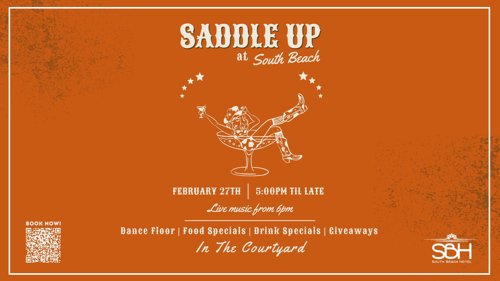 Saddle Up at South Beach 🤠🍻